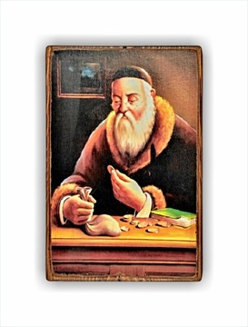 ЖИД, СЧИТАЮЩИЙ ДЕНЬГИ, красить дерево – на удачу2