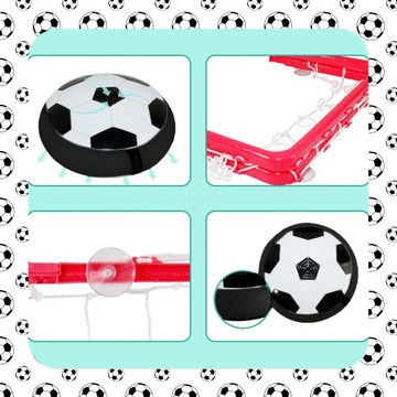 НАБОР БОЛЬШОГО ЛЕТАЮЩЕГО ЛЕВИАЦИОННОГО ХОВЕРБОЛА ФУТБОЛ + 2 ЗВУКОВЫХ ЦЕЛЯ