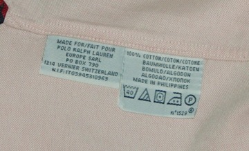 РУБАШКА МУЖСКАЯ RALPH LAUREN, размер L, КЛАССИЧЕСКИЙ ФОРМА