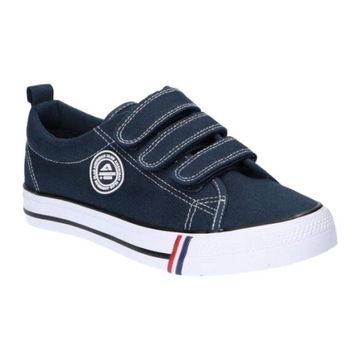 Niebieskie Tkanina Buty American Club r.36