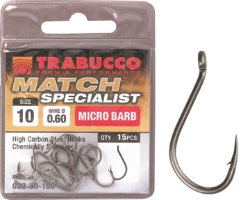 HAKI HACZYKI Match Specialist Barb nr 10 TRABUCCO