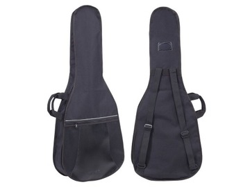 Czarna torba na gitarę klasyczną 4/4 czarna Plecak