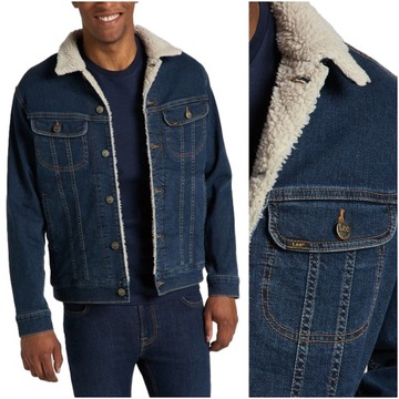 Męska kurtka jeansowa Lee SHERPA JACKET XL