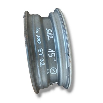 СТАЛЬНЫЕ КОЛЕСА 15 4x100 5.5J 5J ET32 SMART A4534010100
