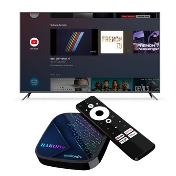 SMART TV Box 4K 4/64 ГБ Android Youtube Netflix