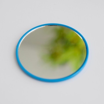 МАЛЕНЬКОЕ КОСМЕТИЧЕСКОЕ КРУГЛОЕ ЛОГОПЕДИЧЕСКОЕ ЗЕРКАЛО ДЛЯ СУМКИ