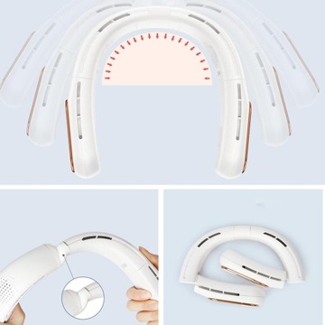 ПОРТАТИВНЫЙ НАШЕЙНЫЙ ВЕНТИЛЯТОР 3000 мАч