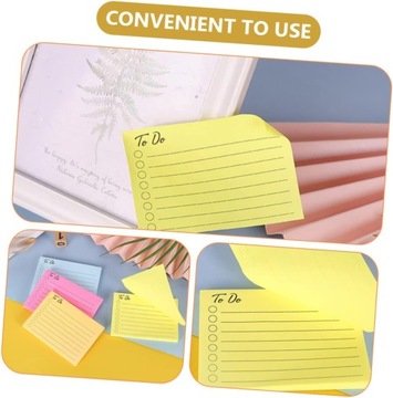 9 красочных липких заметок, самоклеящаяся наклейка для заметок, самоклеящаяся
