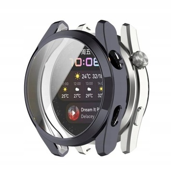 СИЛИКОНОВЫЙ МЕТАЛЛИЧЕСКИЙ КОРПУС ДЛЯ HUAWEI WATCH 3 – ЦВЕТА