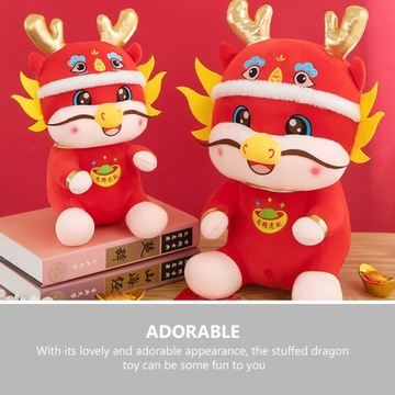 2024 плюшевая игрушка-дракон, украшение на подушку дракона