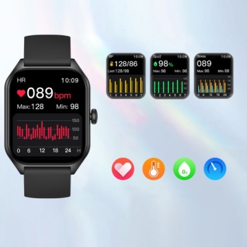 SMARTWATCH ЖЕНСКИЕ ЧАСЫ ПОЛЬСКОЕ МЕНЮ СПОРТ ЧСС ЗВОНКИ SMART WATCH PL