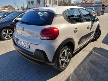 Citroen C3 III VAN 1.2 PureTech 82KM 2021 Citroen C3 Klimatronik Navi Tempomat Asystent pasa 1.2 Benzyna 82KM, zdjęcie 5