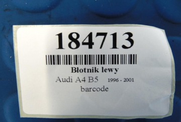 AUDI A4 B5 1.9TDI BLATNÍK LEVÝ