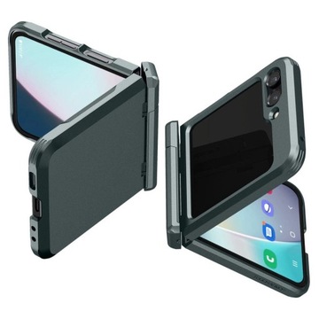 Чехол Spigen Tough Armor Pro для Samsung Galaxy Z Flip 5 - темно-зеленый