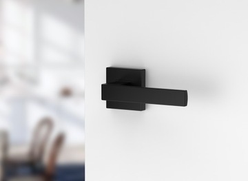 черная квадратная ручка ERGO