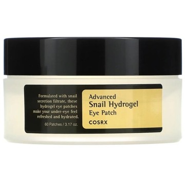 COSRX Advanced Snail Hydrogel Eye Patch hydrożelowe płatki pod oczy ze P1
