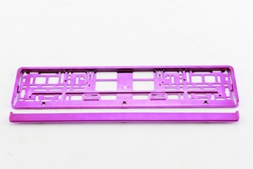 2 РАМКИ ДЛЯ НОМЕРНЫХ ЗНАКОВ, РОЗОВЫЕ + 2 комплекта. БЕСПЛАТНЫЕ винты!!!