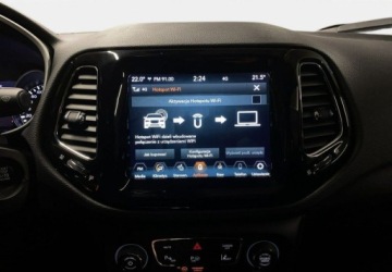 Jeep Compass II SUV 1.3 TMair 150KM 2020 Jeep Compass Limited 1.3T 150KM automat 202021 r., Salon PL, komplet opon, zdjęcie 28
