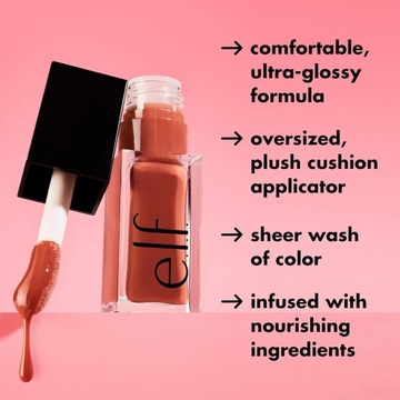 Glow Reviver Lip Oil, odżywczy, stonowany olejek do ust zapewnia wysoki poł