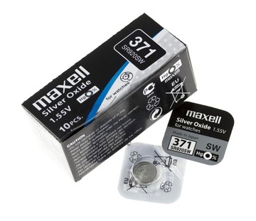 BATERIA SREBROWA MAXELL 371 AG6 SR920 SR920SW