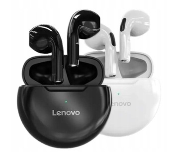SŁUCHAWKI LENOVO BEZPRZEWODOWE DOUSZNE ETUI ŁADUJĄCE BLUETOOTH TWS + KABEL