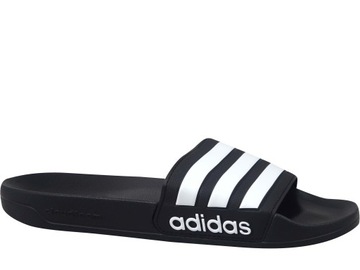 ADIDAS ADILETTE SHOWER GZ5922 KLAPKI BASENOWE PLAŻOWE CZARNE MĘSKIE