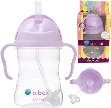 B.BOX INNOWACYJNY BIDON KUBEK Z OBCIĄŻONĄ SŁOMKĄ RURKĄ DLA DZIECI 240ml 518