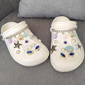 20 шт. зажимы для обуви «сделай сам», декоративные съемные