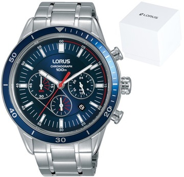SPORTOWY ZEGAREK MĘSKI LORUS RT303HX9 CHRONOGRAF
