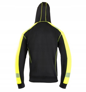 Bluza DRESOWA ROBOCZA ODBLASKOWA POLAR z kapturem