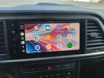 Seat Ateca SUV Facelifting 2.0 TDI 150KM 2022 Seat Ateca serwis ASO 2.0TDI 150KM bezwypadkowy pakiety Link NAVI LED VAT23, zdjęcie 34
