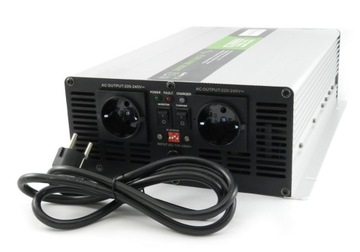 Przetwornica z ładowarką 2000W/4000W CZYSTY SINUS