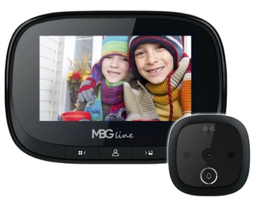 WIZJER LCD ZDJĘCIA DZWONEK JUDASZ CZUJNIK RUCHU HD