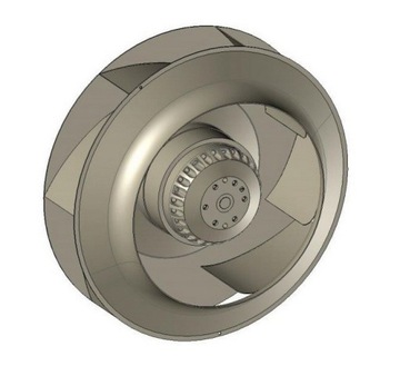 Wentylator odśrodkowy ECOFIT 2RRE45 250x56R 1540m3