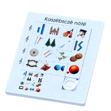 Układanka folk puzzle kaszubskie nuty