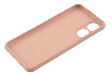 Силиконовый чехол, резиновая задняя часть, для Oppo Reno 8T Reno8 t, пудрово-розовый