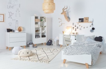Novelies - Zara komoda, biurko, regał, łóżko 200