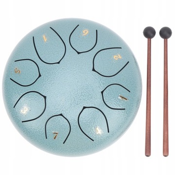 БАРАБАН-БАРАБАН РУЧНОЙ ПОДВЕСНОЙ БАРАБАН СТАЛЬНОЙ ПОДДОН 6 ДЮЙМОВ 8 ТОНН