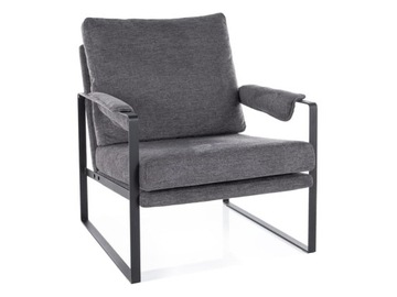 FOTEL FOCUS BREGO CIEMNY SZARY 18
