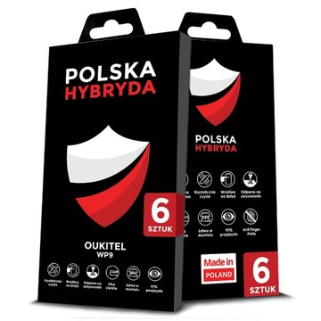 6PACK SZKŁO OCHRONNE OSŁONA SZYBKA NA OBIEKTYW APARATU OUKITEL WP9