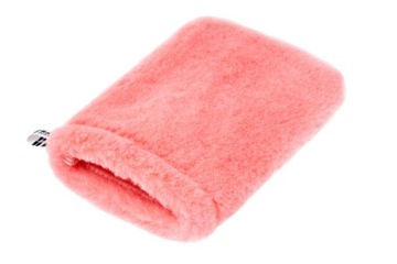 Перчатка розовая пыль меховая М сухая Raypath -