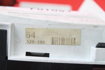 PŘÍSTROJOVÁ DESKA BUDÍKY EU 83800-B1640-A SUBARU JE 4 IV 1.3 16V 91 KM 4X4 07-11