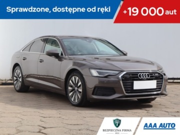 Audi A6 C8 Limousine 2.0 40 TDI 204KM 2020 Audi A6 40 TDI, Salon Polska, Serwis ASO, 201 KM