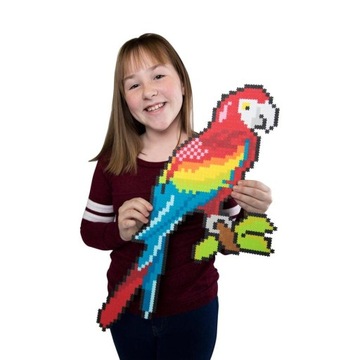 Puzzelki Pixelki Jixelz Rakieta Ptaszek Papuga