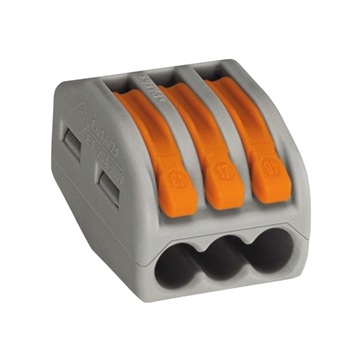 WAGO SZYBKOZŁĄCZKA 222-413 3x0.08-4MM² 10 szt