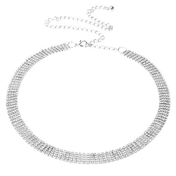 Rhinestone Kobiecy pasek do sukni ślubnej Belly