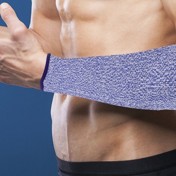 1 пара устойчивых к порезам защитных рукавов для предплечья