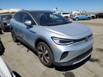 Volkswagen 2022 Volkswagen ID.4 2022, 4x4, PRO S, od ubezpieczalni Elektryczny 295KM, zdjęcie 3