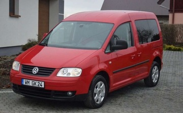 Volkswagen Caddy III Furgon 1.6 102KM 2009 Volkswagen Caddy 1.6 MPI Klimatronik Hak Now...