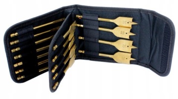 СВЕРЛА ПО ДЕРЕВО С ПЛОСКОЙ ПОВЕРХНОСТЬЮ 16 шт.